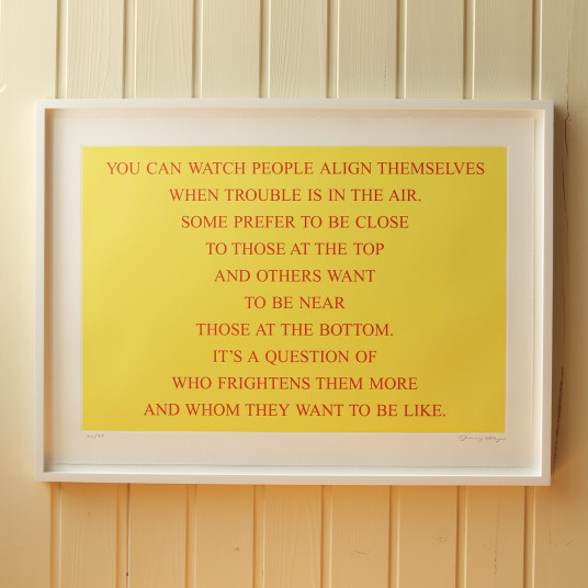 Jenny Holzer, artflash