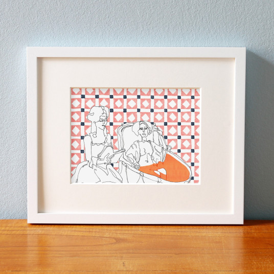 Serie "Portraits of Taking a Bath in Movies": Barry Lyndon