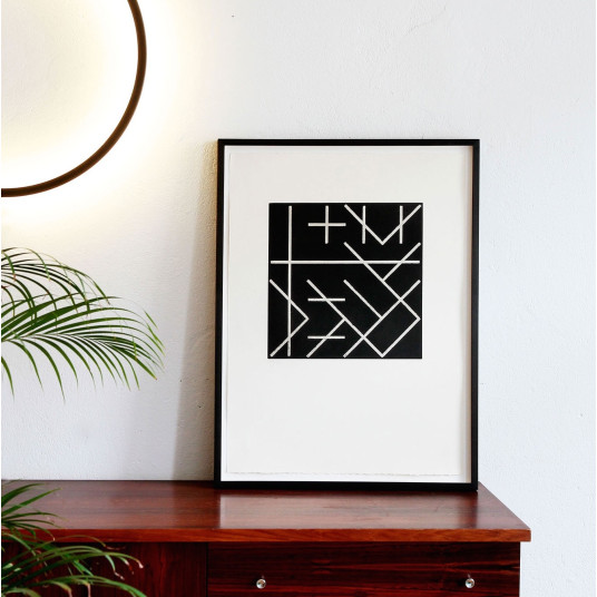 12 Zweierkombinationen d. vier Bewegungsrichtingen: Vertikale, Horizontale, fallende u. steigende Diagonale