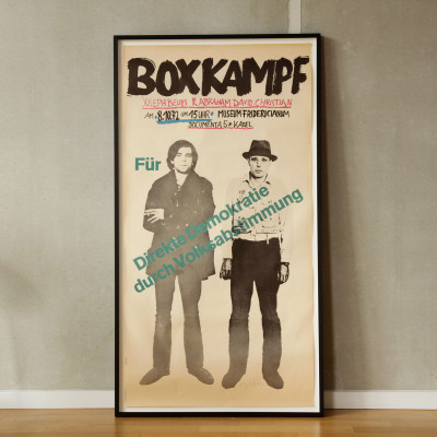 Joseph Beuys, Beuys boxt für Direkte Demokratie