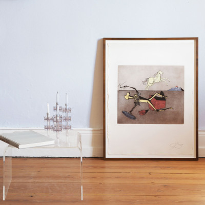 Salvador Dalí, Don Quijote - Aspiration aus der Suite Historia de Don Quichotte de la Mancha