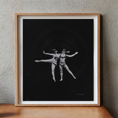 Marcel Dzama, Opposition and Sister, Squares Reconciled Ex Libris Nr. 20