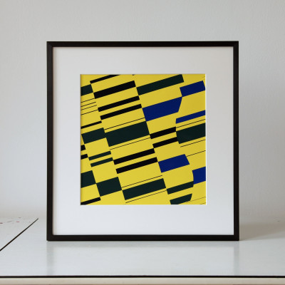 Günter Fruhtrunk, Blaue Partikel