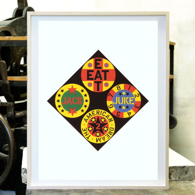 Robert Indiana, Black Diamond Am. Dream 2