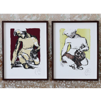 Markus Lüpertz, Arkadien II & III