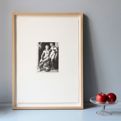 Michael Triegel, Zu Hanns Eisler „Faustus“ III (Adam und Eva)