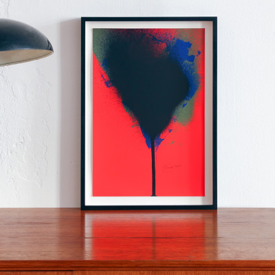 Otto Piene, Schwarzer Baum