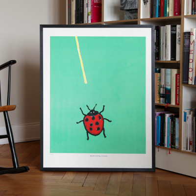 Claus Otto Paeffgen, Marienkäfer auf dem Weg zum Sonnenstrahl