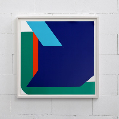 Georg Karl Pfahler, Ohne Titel (WVZ blaue Variante)