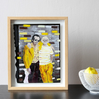 René Holm , Partners in Party ‒ Jack Nicholson + David Hockney 1978