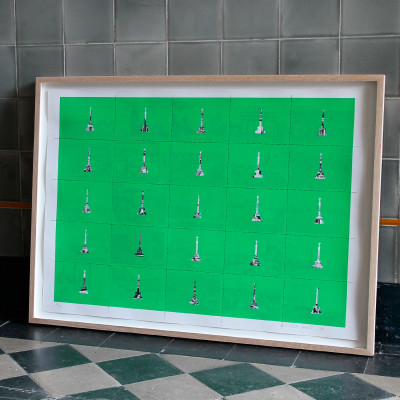 Dieter Roth, Deutsche Städte (Berlin 1)