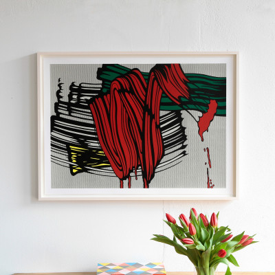 Roy Lichtenstein, Big Painting No. 6