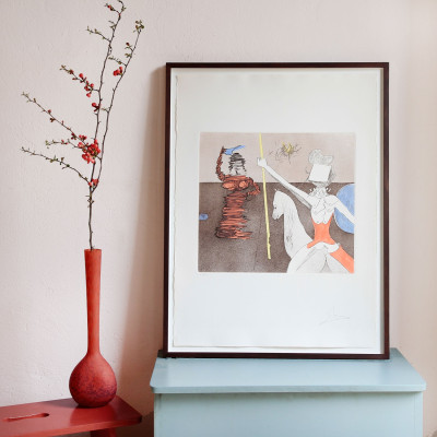 Salvador Dalí, Don Quijote - Off the Battle