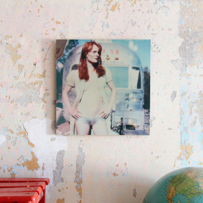 Stefanie Schneider, Daisy in front of trailer