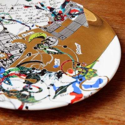 Yinka Shonibare, Large Plate