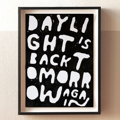 Stefan Marx, Daylight is back tomorrow again