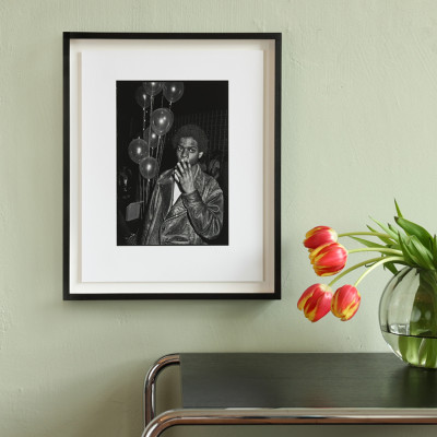 Wolfgang Wesener, Jean-Michel Basquiat at Keith Harings Birthday Party, Paradise Garage May 1984